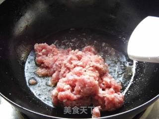 肉末口蘑的做法步骤：4