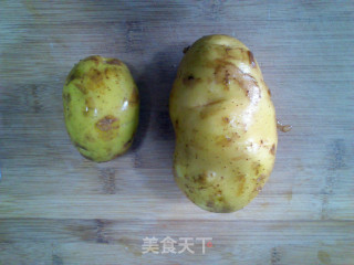 土豆丝饼的做法步骤：1
