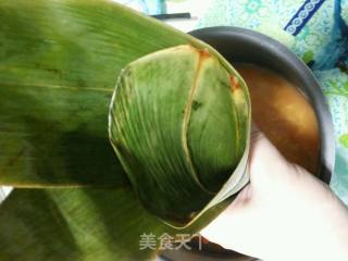 咸蛋肉粽的做法步骤：8