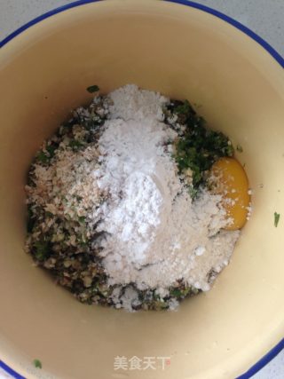 香菇芹菜饼的做法步骤：6