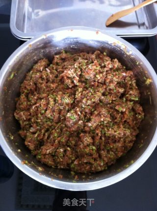 豆角猪肉水饺的做法步骤：3