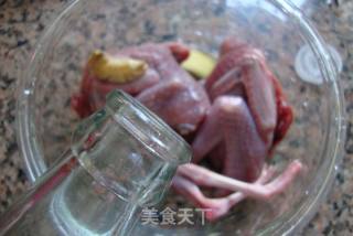 香菜蒸鹌鹑的做法步骤：2