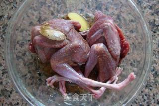 香菜蒸鹌鹑的做法步骤：4