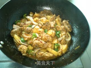 大盘鸡的做法步骤：10