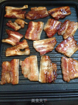 蜜汁五花肉的做法步骤：4