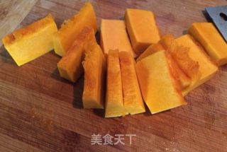 酒酿南瓜的做法步骤：2
