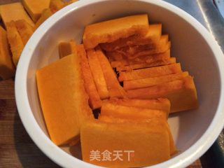 酒酿南瓜的做法步骤：3