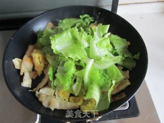 鸡蛋炒饼的做法步骤：7