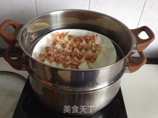 清蒸肉末冬瓜的做法步骤：5