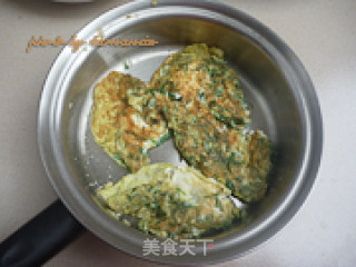 佩兰煎蛋的做法步骤：6