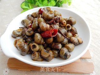 香辣田螺的做法步骤：9