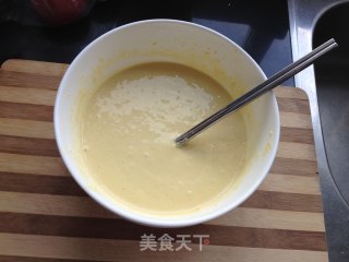 香菜火腿煎饼的做法步骤：2