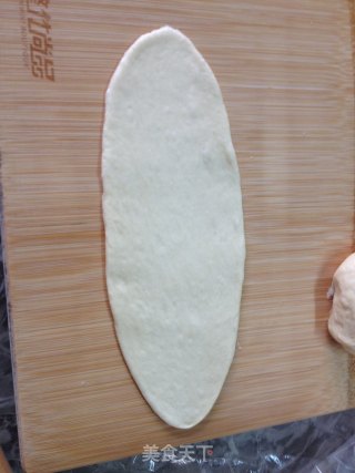 肉松火腿排包的做法步骤：5