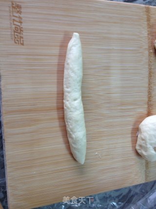 肉松火腿排包的做法步骤：6