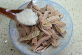 大蒜肚条的做法步骤：9