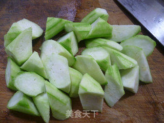 圣女果炒丝瓜的做法步骤：3