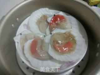 鸡排扇贝配意粉的做法步骤：4