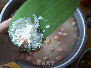 板栗鲜肉粽的做法步骤：6