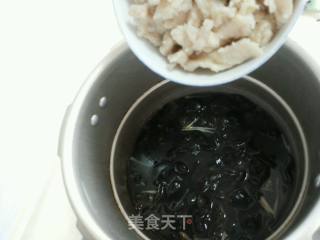 滑鸡木耳汤的做法步骤：7