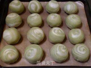 抹茶绿豆酥的做法步骤：16