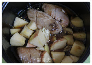苹果焖翅中（电饭煲版）的做法步骤：6