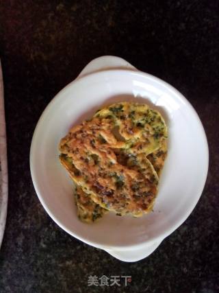 韭菜鸡蛋煎饼的做法步骤：5