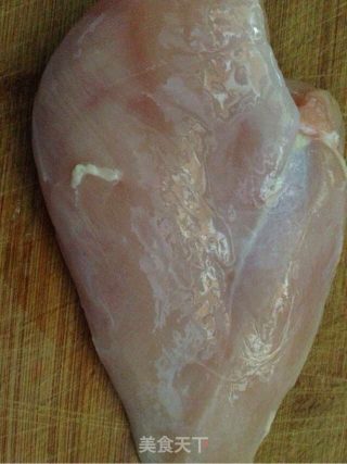 鸡肉卷的做法步骤：2