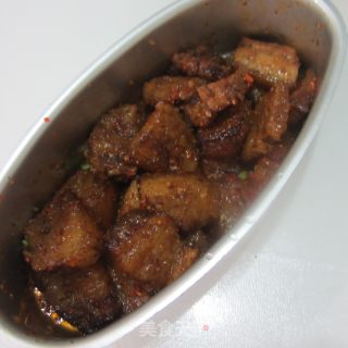 回锅烤肉的做法步骤：7
