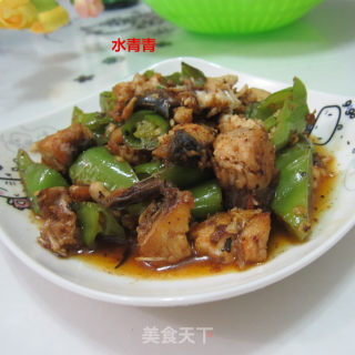 青椒鱼丁的做法步骤：9