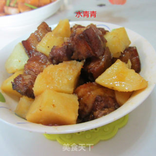 土豆蒸肉的做法步骤：7