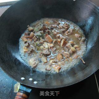 青椒卤豆腐干炒鸭的做法步骤：9