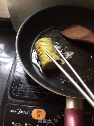 巧克力香蕉卷的做法步骤：9