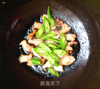 五花肉炒香干的做法步骤：5