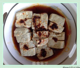 清蒸臭豆腐的做法步骤：7