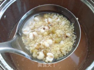 薏米绿豆粥的做法步骤：7