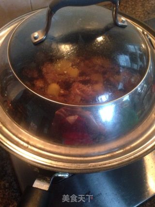 越南式土豆烧排骨的做法步骤：12