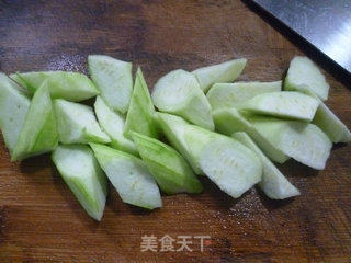 油条丝瓜汤的做法步骤：3