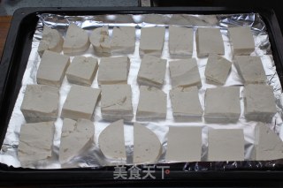 自制街头小吃香豆腐的做法步骤：3
