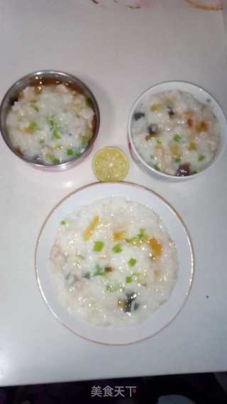 皮蛋瘦肉粥的做法步骤：10
