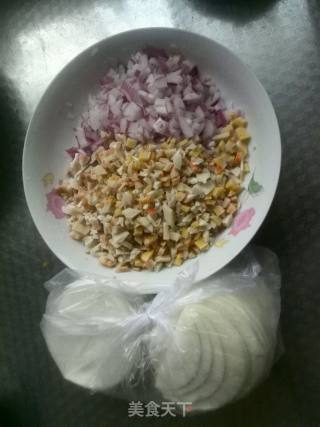 爱心烧麦的做法步骤：1