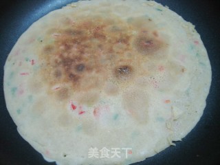 黑椒蔬菜鸡蛋饼的做法步骤：5