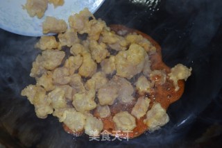 玻璃肉丁的做法步骤：17
