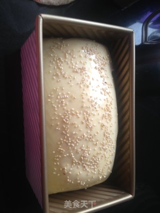 中种紫薯奶香土司的做法步骤：11