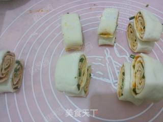 韩式辣酱花卷的做法步骤：11