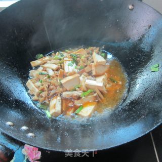 干萝卜豆腐丁的做法步骤：8