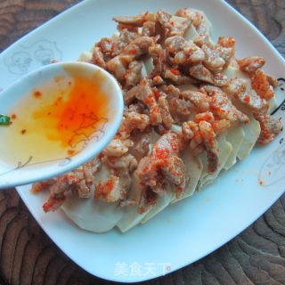 肉蒸红薯片的做法步骤：5