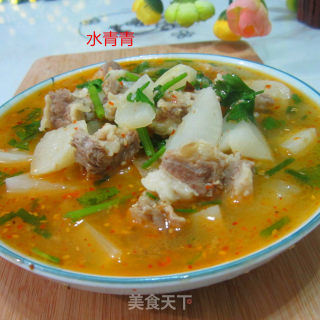 香辣萝卜炖的做法步骤：11