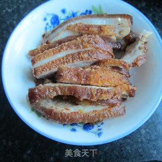 干辣椒蒸肉的做法步骤：2