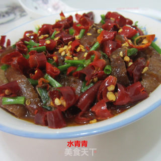干辣椒蒸肉的做法步骤：8