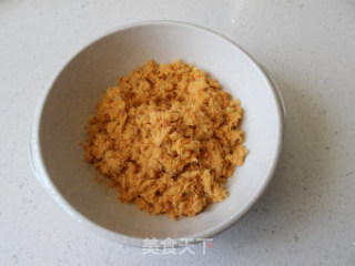 香蕉肉松饭卷的做法步骤：2